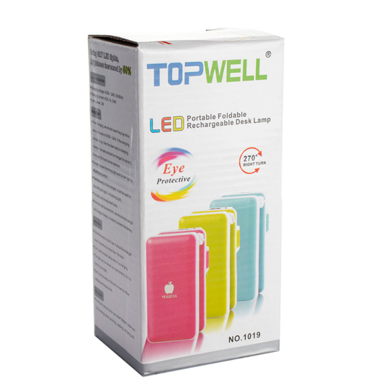 Лампа светодиодная аккумуляторная настольная трансформер складная Topwell 1019 | Зображення 4
