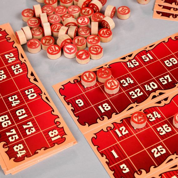 Настольная игра "Традиционное Лото" 30488 бочонки 90 штук | Зображення 3