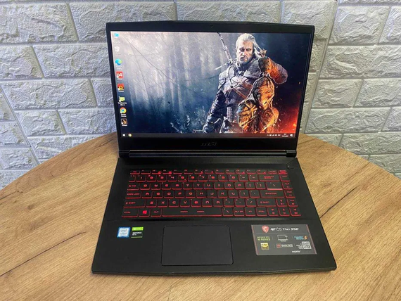 Ноутбук MSI GF65 9SD 15.6"FHD IPS 120Hz i7 9750H/16Gb/SSD512/GTX1060Ti-6Gb