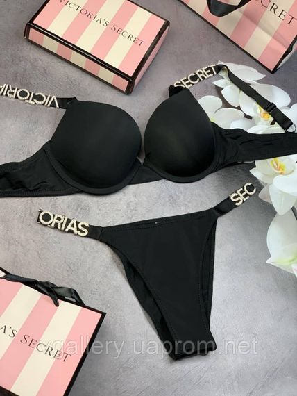 Набір жіночої нижньої білизни Victoria's Secret Букви зі стразами | Зображення 7