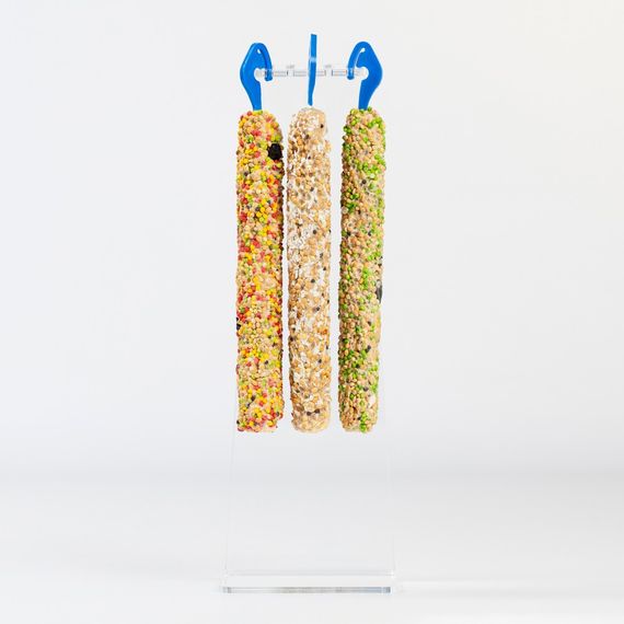 Ласощі Природа Колосок Коктейль для хвилястих папуг з сафлором лісовою ягодою та кокосом 90 г | Зображення 1