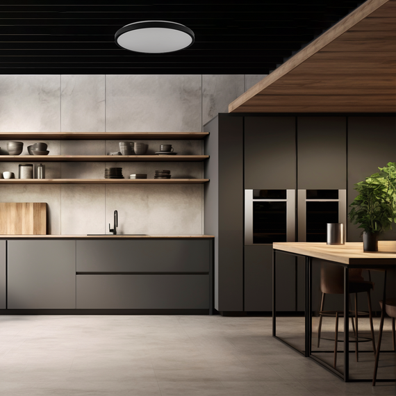 RING матовий 30W 395*60мм 4000К чорний | Зображення 8