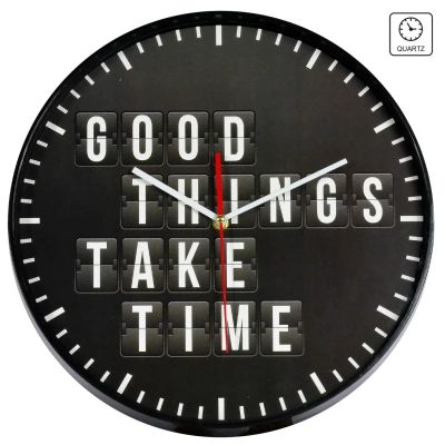 Настінний годинник Technoline 775485 Good Things Take Time (DAS301212) | Зображення 1