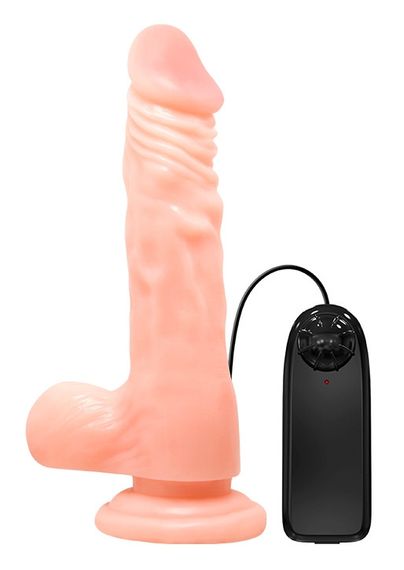 Вібратор на присосці BAILE - COCK 8,5'' BW-008071A Sex Aura | Зображення 2