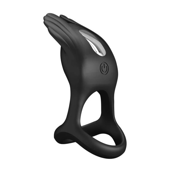 Эрекционное кольцо Pretty Love - Vibration Penis Ring SILAS Black, BI-210318 sexstyle | Зображення 5