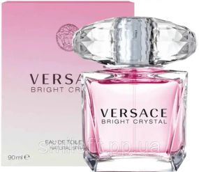 Жіноча туалетна вода Versace Bright Crystal 90 мл з магнітною стрічкою
