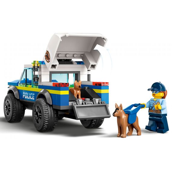 Конструктор LEGO City Мобільний майданчик для дресування поліцейських собак 197 деталей (60369) | Зображення 6