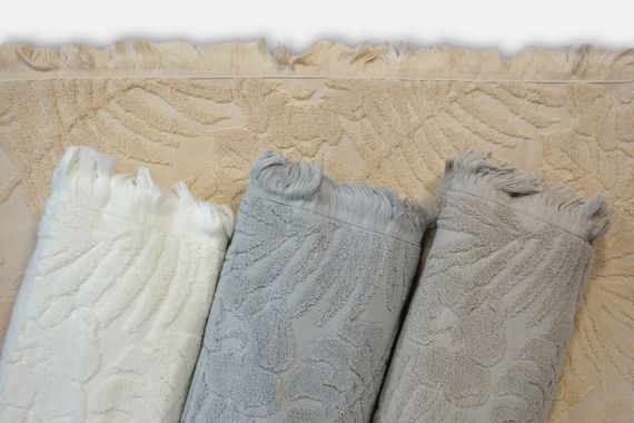 Набор полотенец 70х140 см Pupilla Lavinya, банные 4 шт. | Зображення 2