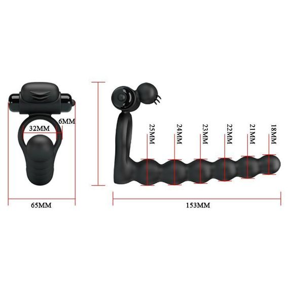 Вибратор PRETTY LOVE -Hercules Penis Sheath III sexstyle | Зображення 3