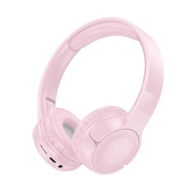 Беспроводные наушники BOROFONE BO32 Show BT headphones Pink