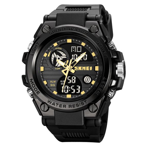 Чоловічий годинник Skmei 2031BKGD Black-Gold