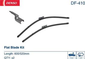 DF-410 DENSO - Комплект склоочисників Flat Blade Kit 600 / 520 мм