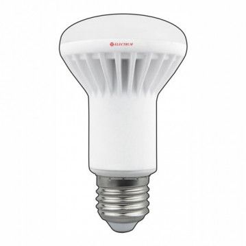 LED лампа Electrum R63 E27 8W (650Lm) 4000K CR LR-16 алюм. корп. | Зображення 1