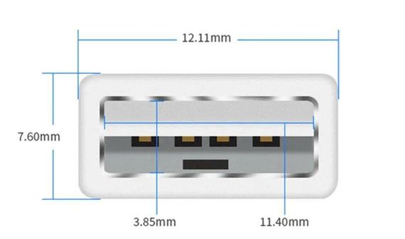 Кабель USB 2.0 PROLUM™ - 1М Білий | Зображення 2