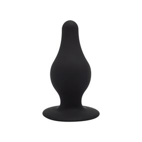 Анальная пробка SilexD (Model 2 size S) двухслойная, силикон+Silexpan, диаметр 3,4 см