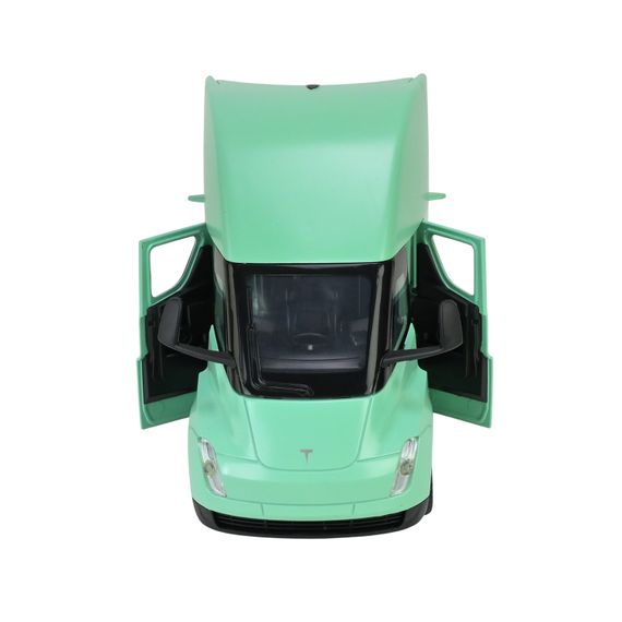 Машинка металева AP7731 Автопром Tesla semi truck head 1:24, світло, звук, відкр.двері, в коробці (6900001201946) М'ятний | Зображення 4