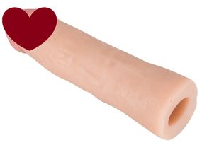 Насадка на пенис Big white sleeve Sex Aura