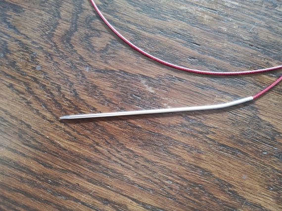 Спиці кругові металеві SpagoYarn 100 см, 2.5 мм (№2.5) для в'язання | Зображення 4