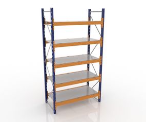 Посилений поличний металевий стелаж Mini Rack, індивідуальний розрахунок