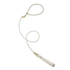 Жемчужный ошейник с поводком LOCKINK Pearl Collar & Leash Set Sex Aura