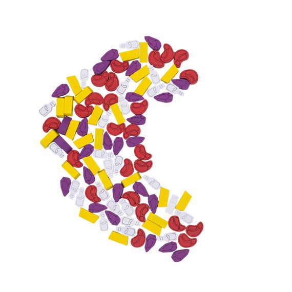 Жетоны ресурсов для игры Змієвир (Wyrmspan Resources Token Set) | Зображення 3