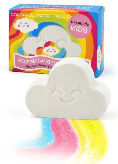 Бомбочка для ванни Bayabelle Kids Rainbow Bath Fizzer 110 г