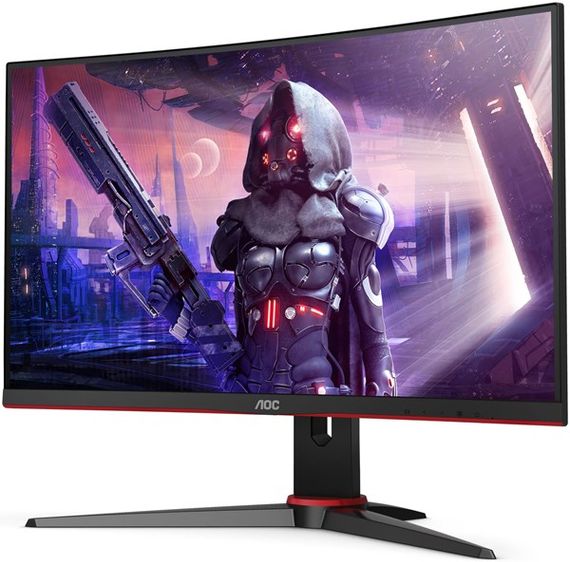 Монiтор TFT AOC 23.6&quot; C24G2AE/BK VA Curved 1ms 165Hz DP HDMI MM (C24G2AE/BK) | Зображення 3