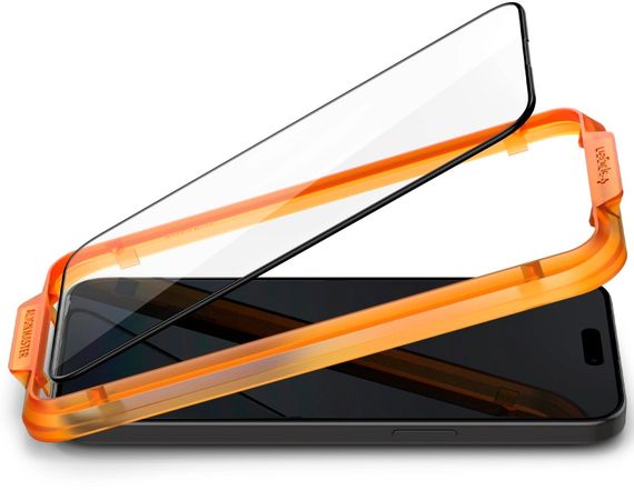 Захисне скло Spigen для Apple iPhone 15 Plus Glas.tR AlignMaster FC Black (2P) (AGL06886) | Зображення 2