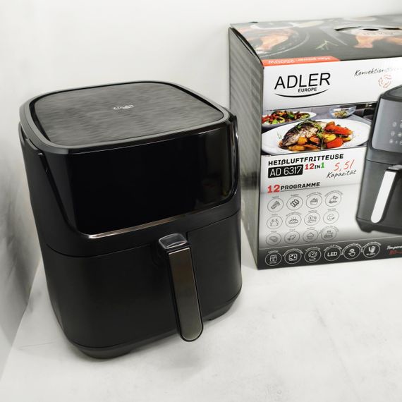Мультипіч з автовідключенням ADLER AD 6317 5.5Л 2500Вт, Аерогриль для приготування грилю RO-86 | Зображення 8