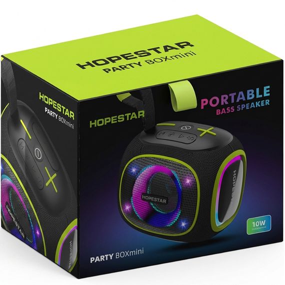 Bluetooth колонка Hopestar PartyBox mini 10W Black | Зображення 2