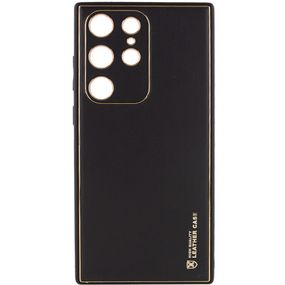 Шкіряний чохол Xshield для Samsung Galaxy S23 Ultra, Чорний