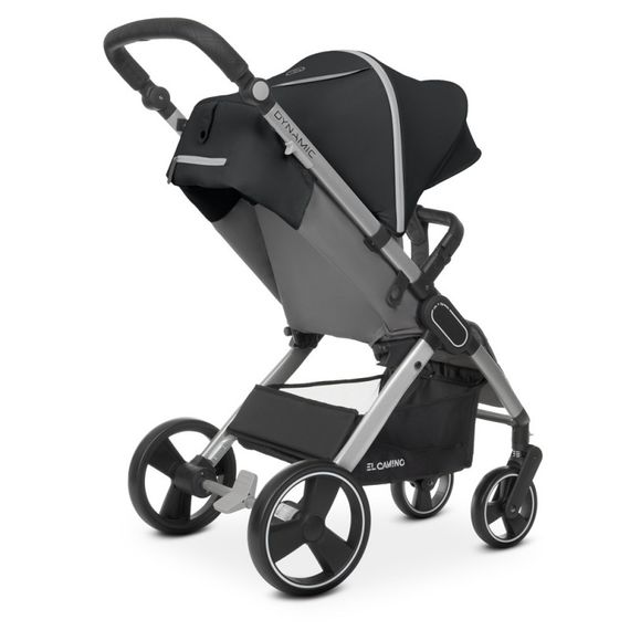 Коляска прогулочная El Camino Dynamic V2 ME-1053-Onyx темно-серая | Зображення 8