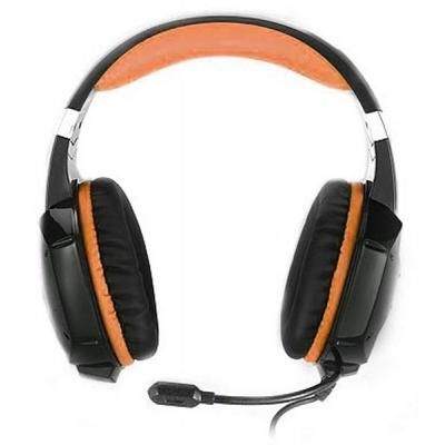Навушники REAL-EL GDX-7700 SURROUND 7.1 black-orange (GDX-7700 SURROUND 7.1 black-orange) | Зображення 1