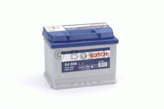 Акумулятор 60Ah-12v BOSCH (S4006) (242x175x190),L,EN540 BOSCH 0092S40060 на CHEVROLET CRUZE Наклонная задняя часть (J305)