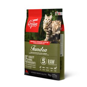 Корм Orijen Tundra Cat сухий з м'ясом, птицею та рибою для котів будь-якого віку 5.4 кг