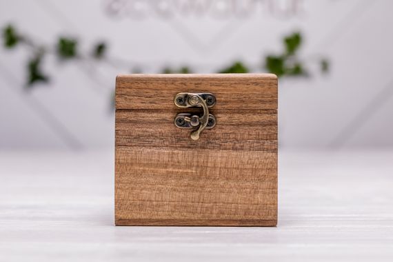 Коробочка для 1 часов с деревянной крышкой и персонализацией | Зображення 1