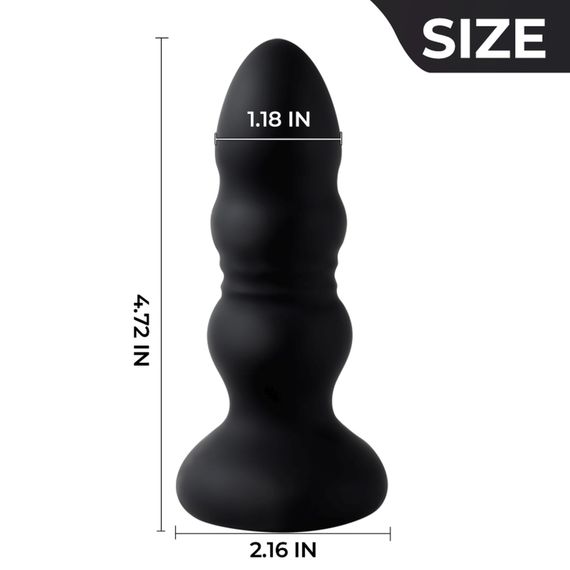 Анальна вібро пробка Lighting anal plug | Зображення 2