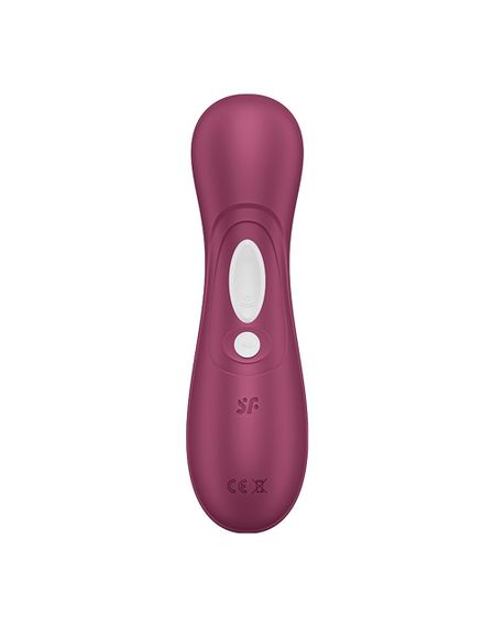 Вакуумний кліторальний стимулятор Satisfyer Pro 2 Generation 3 Satisfyer Liquid Air, бордовий Sex Aura | Зображення 3