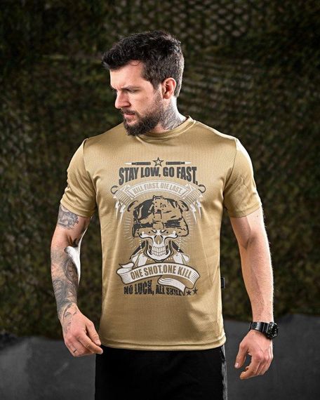 Тактическая футболка Oblivion Go fast Oblivion coyote ДЛ7051