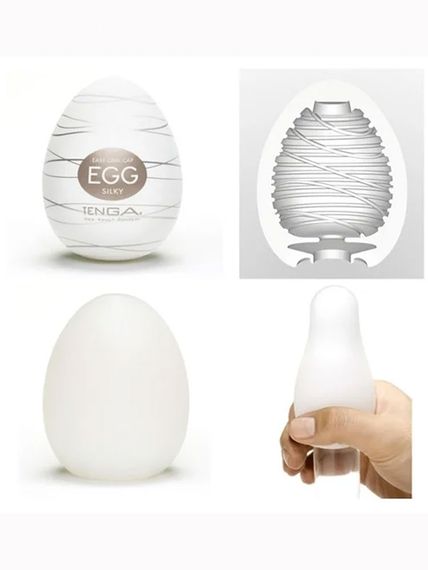 Мастурбатор яйце Tenga EGG Babydoll Універсальний. Коричневий EGG-006 | Зображення 2