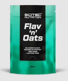 Заменитель питания Scitec Nutrition Flav’n’Oats 1000 g Unflavored
