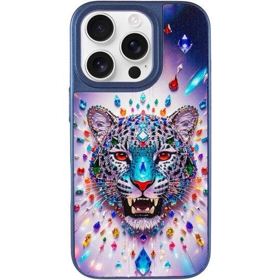 Чохол TPU+PC Crystal Hunt with Magnetic Fit для Apple iPhone 16 Pro (6.3") Blue | Зображення 1