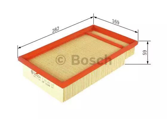 Фільтр повітряний NISSAN PRIMERA, BOSCH (F026400175) | Зображення 4