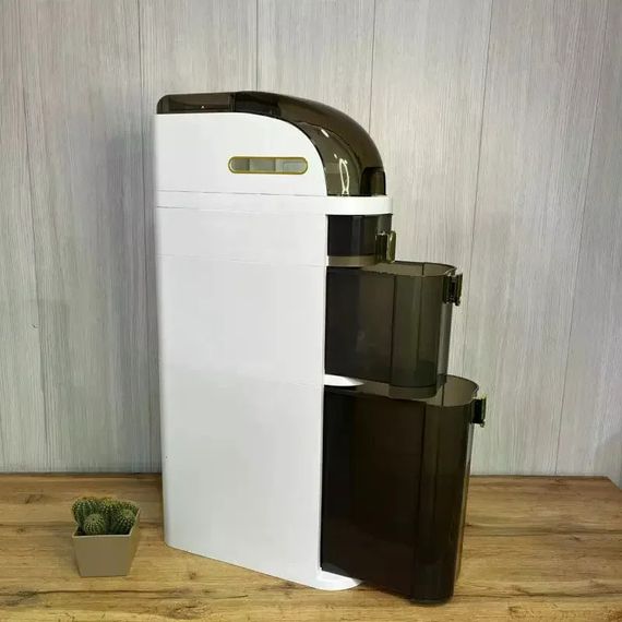 Шкаф-пенал для ванной 78×41×18 см • Узкий напольный шкаф для туалета 78×41×18 см с 4 секциями, ящиками и колесиками | Зображення 4