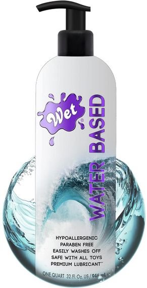 Лубрикант Wet Original на водній основі, 946 мл sexstyle