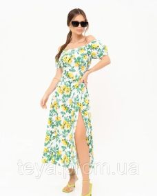 Плаття для жінок колір білий розмір L FI_007694