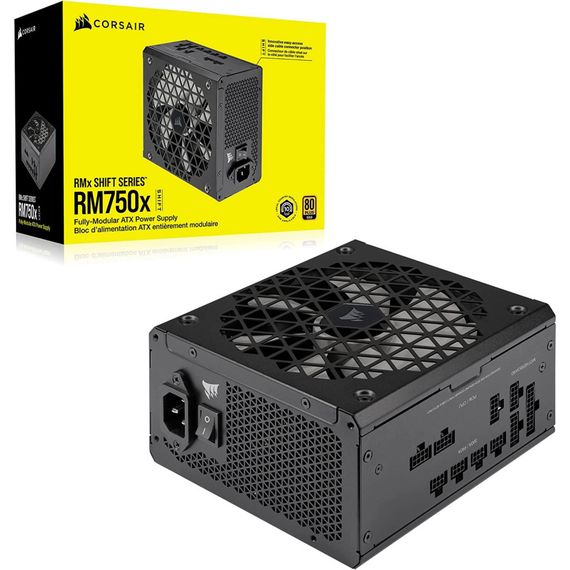 Блок питания Corsair 750W RM750x Shift PCIE5 (CP-9020251-EU) | Зображення 1