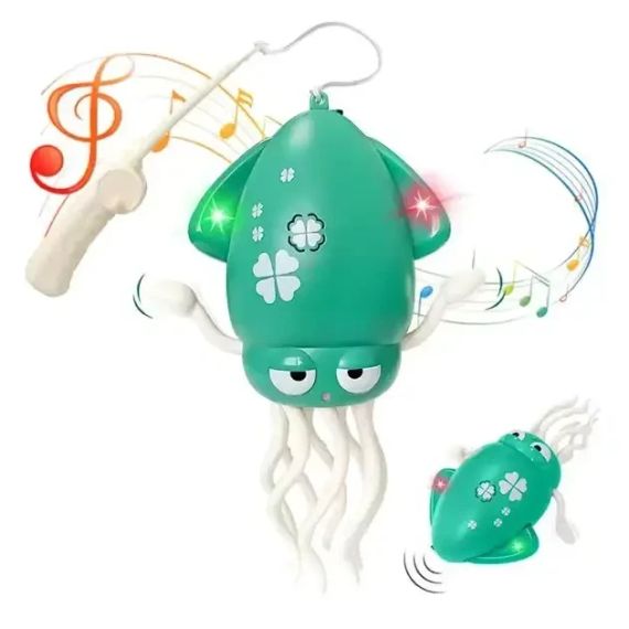 Музичний восьминіг інтерактивна іграшка Tummy Time Octopus Танцюючий Восьминіг | Зображення 6