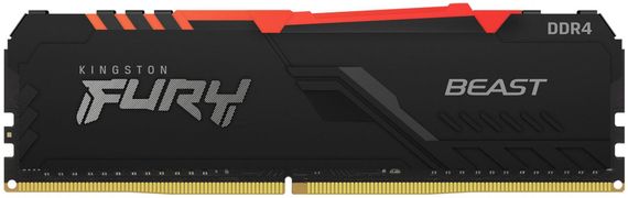Пам&#039;ять ПК Kingston DDR4 32GB 3600 FURY Beast RGB KF436C18BB2A/32