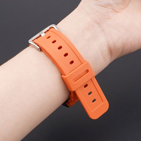 Ремешок для Casio G-Shock GA-2100/2110 Orange SI | Зображення 3